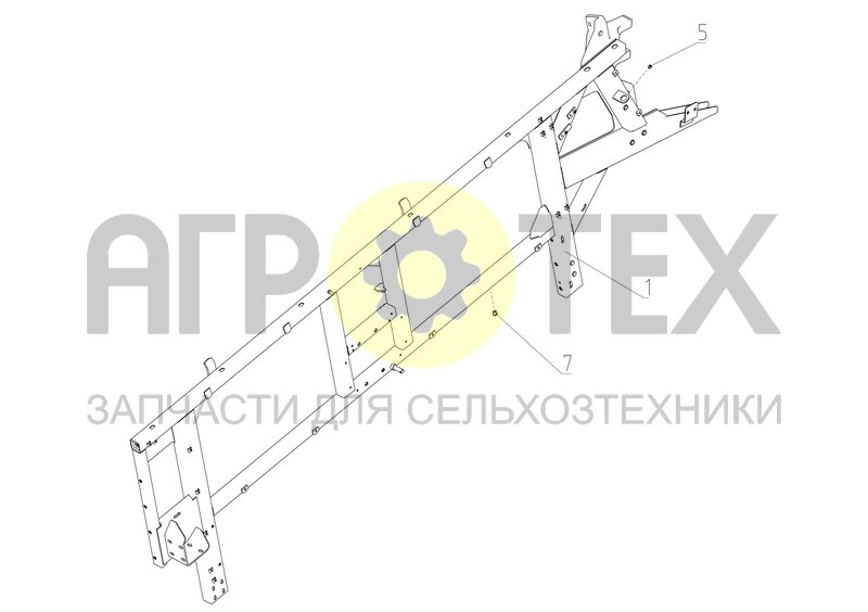 Чертеж Панель левая (181.71.01.000)